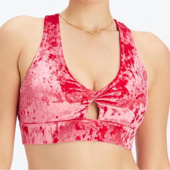 Fabletics Velour Sport Bra - Picture 1 of 8